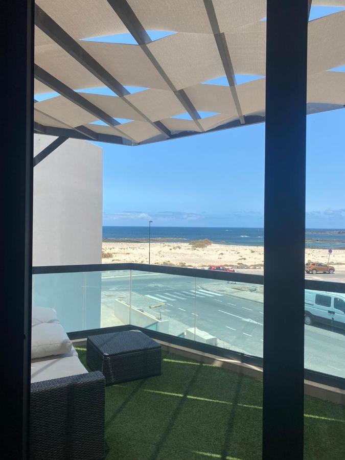 Apartamento Villa Bruno Con Vistas Al Mar, Primera Linea De Playa El Cotillo  Bagian luar foto